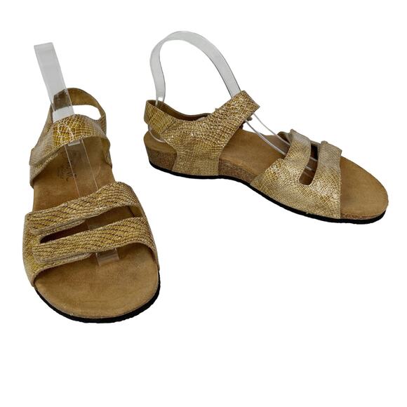 Vionic Valencia Tan Snake Print Comfort Sandal 9 Cork - Picture 12 of 12